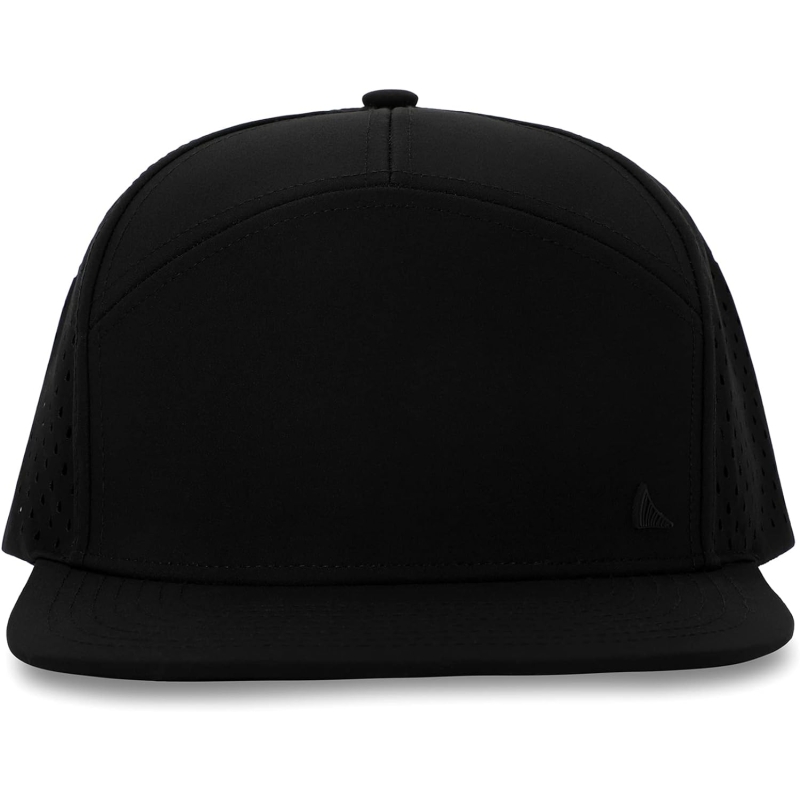 Salt Mafia 7-Panel Flat Brim Water-Resistant Performance Snap Back Hat - Image 4